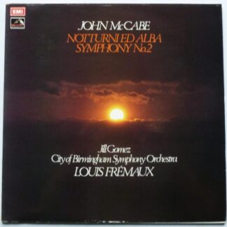 John McCabe Notturnie Ed Alba LP HMV ASD2904 EX/EX 1973 with insert