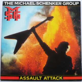 Michael Schenker Group Assault Attack LP Chrysalis CHR1393 EX/EX 1982