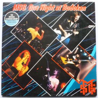 Michael Schenker Group One Night At Budokan 2LP Chrysalis CTY1375 EX/EX 1981 double LP