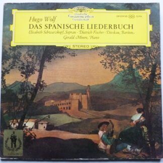 Elisabeth Schwarzkopf Hugo Wolf 2LP Deutsch Grammophon 139329-30 EX/VG 1960s double LP - German pressing