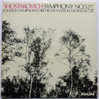Witold Rowicki Shostakovich LP Philips SAL3629 EX/EX 1967
