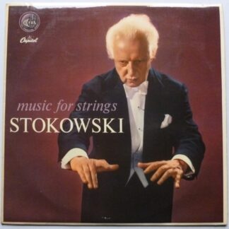 Leopold Stokowski Music For Strings LP Capitol P8415 EX/EX 1958