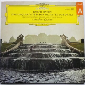 Amadeus Quartet Joseph Haydn LP Deutsch Grammophon 2530072 EX/EX 1970 UK record in German sleeve