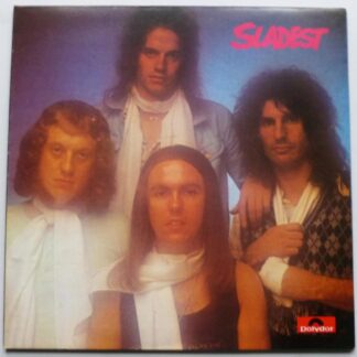Slade Sladest LP Polydor 2442119 EX/EX 1974 gatefold sleeve with stapled booklet - there is non-sounding hairline on side one