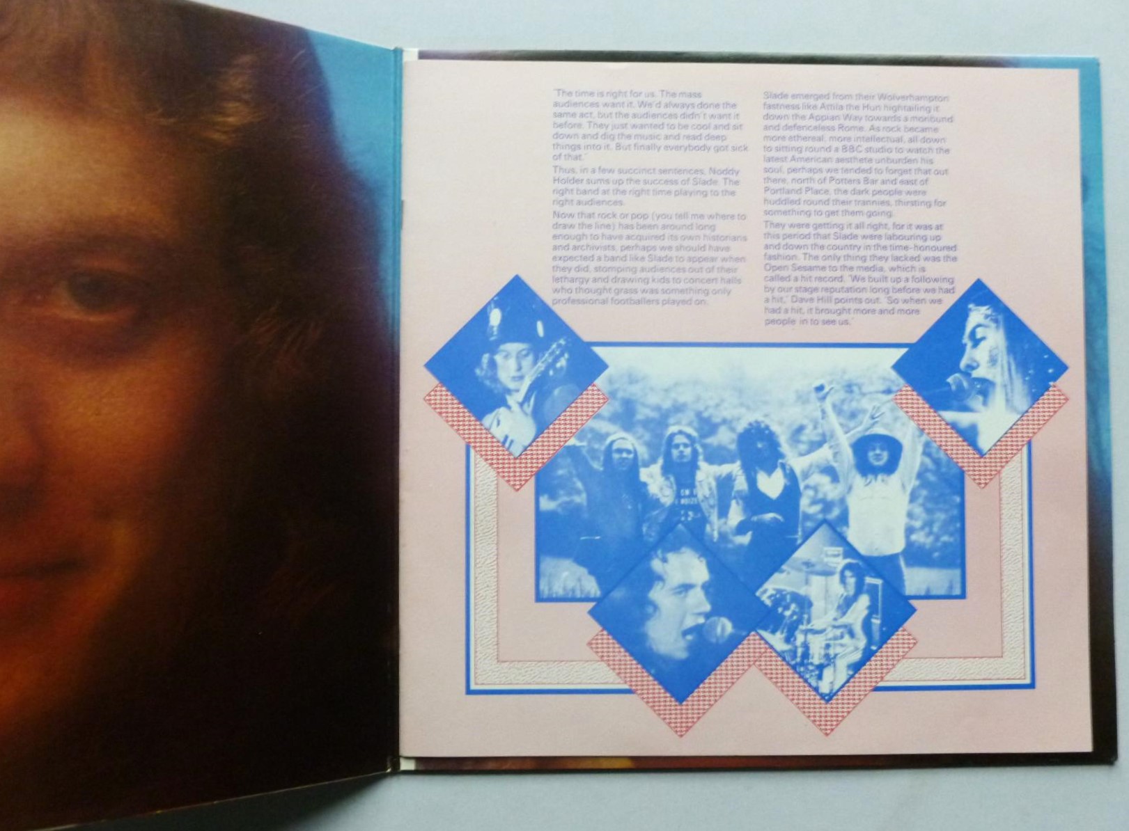 Slade Sladest LP Polydor 2442119 EX/EX 1974 gatefold sleeve with stapled booklet - there is non-sounding hairline on side one - Image 2