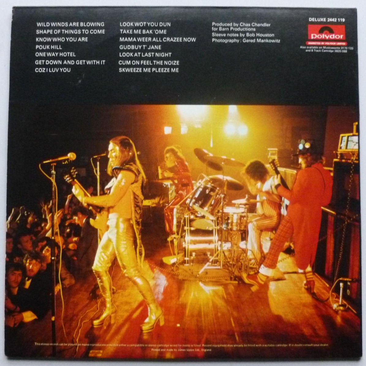 Slade Sladest LP Polydor 2442119 EX/EX 1974 gatefold sleeve with stapled booklet - there is non-sounding hairline on side one - Image 3