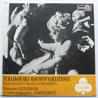 Ansermet Tchaikovsky Rococo Variations LP Ace Of Clubs ACL192 EX/EX 1950s