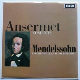 Ansermet Conducts Mendelssohn WBG LP Decca SXL6166 EX/EX 1965 WBG - made in England at 10 O Clock