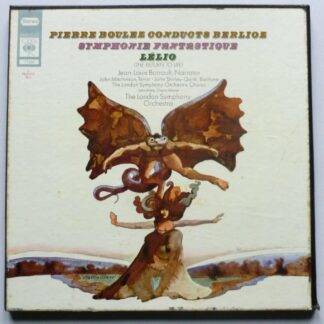 Pierre Boulez Conducts Berlioz 2LP CBS S77226 EX/VG 1968 2 x 12" LPs boxed with booklet - box is split at bottom left corner