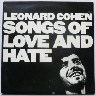 Leonard Cohen Songs Of Love And Hate LP CBS S69004 EX/VG 1971 sleeve has some foxing to rear