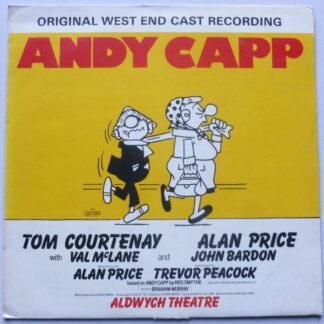 Various Andy Capp LP Key KEY4 EX/EX 1982 with Andy Capp cartoon strip lyric insert - featuring Alan Price