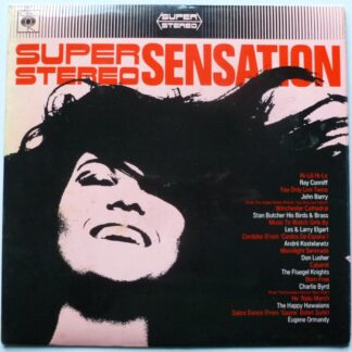Various Super Stereo Sensation LP CBS PR17 EX/EX 1967 with John Barry - Don Lusher & Charlie Byrd