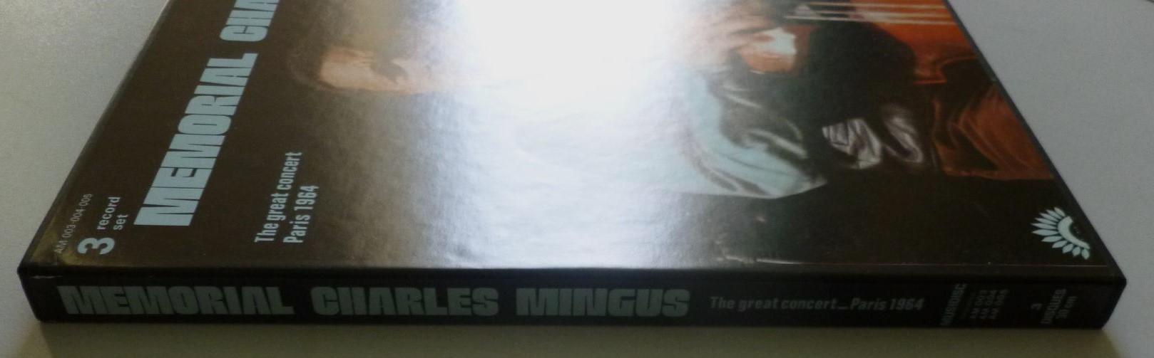 Charlie Mingus Memorial Charles Mingus - SLEEVE ONLY LP Musidisc AM003-5 EX 1970s BOX ONLY - NO RECORDS - French pressing - originally contained 3x12"LPs - Image 3