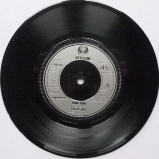 Status Quo Down Down 7" Vertigo 6059114 EX 1974 plastic label