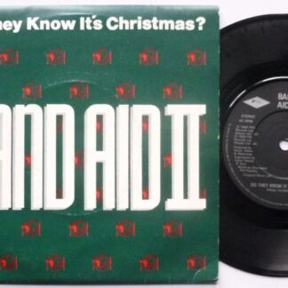 Band Aid II Do They Know It's Christmas 7" PWL FEED2 EX/VG 1989 picture sleeve
