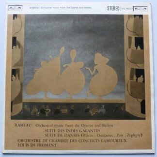 Louis De Froment Rameau LP Loiseau-Lyre SOL60024 EX+/EX- 1961