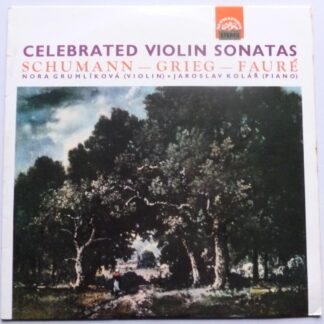 Nora Grumlikova Celebrated Violin Sonatas LP Supraphon SUAST50686 EX/EX 1966 Czech pressing