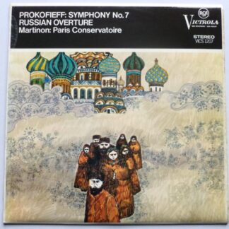 Jean Martinon Prokofieff Symphony No 7 LP RCA Victrola VICS1207 EX/EX- 1960s