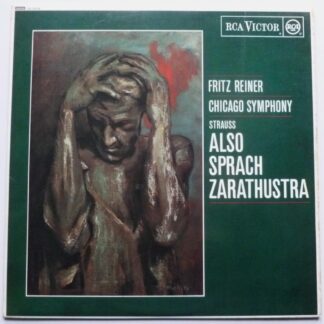 Fritz Reiner Strauss Also Sprach Zarathustra LP RCA Victor SB6518 EX/EX- 1962 grooved label