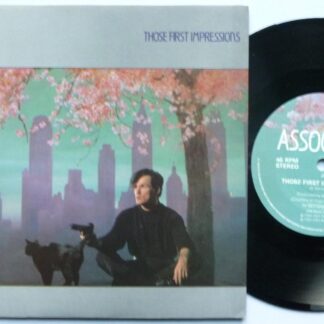 Associates Those First Impressions 7" WEA YZ6 EX/EX 1984 picture sleeve