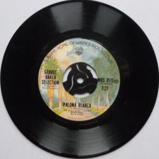 George Baker Paloma Blanca 7" Warner Bros K16541 EX 1975