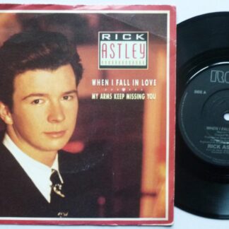 Rick Astley When I Fall In Love 7" PWL PB41683 EX/VG 1987 picture sleeve