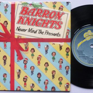 Barron Knights Never Mind The Presents 7" Epic EPC9070 EX/EX 1980 picture sleeve