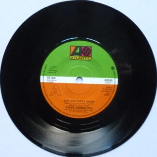 Steve Arrington She Just Don't Know 7" Atlantic A9500 EX 1985