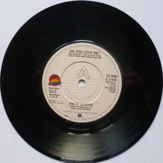 Patti Austin Do You Love Me 7" Qwest K17838 EX 1981 there is handwritten number on labels and 2mm drill hole in label rim