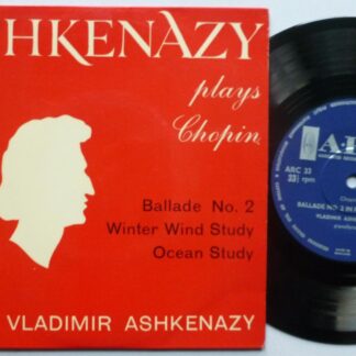 Vladimir Ashkenazy Plays Chopin EP Arc ARC33 EX 1963
