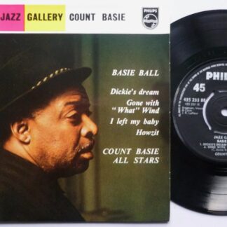 Count Basie Basie Ball EP Philips BBE12500 EX/EX 1950s picture sleeve has small writing on rear