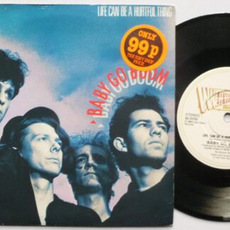 Baby Go Boom Life Can Be A Hurtful Thing 7" Innervision IVS1 EX/VG 1984 picture sleeve has price sticker on front