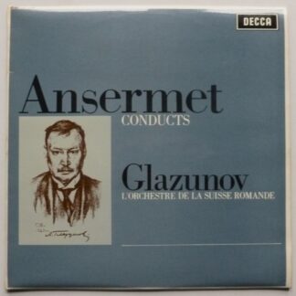 Ansermet Conducts Glazunov WBG LP Decca SXL6269 EX+/EX 1967 WBG - made in England at 6 O Clock