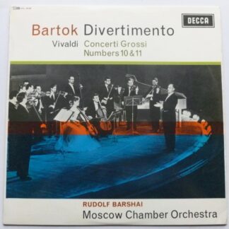 Rudolf Barshai Bartok Divertimento WBG LP Decca SXL6026 EX+/EX 1962 WBG - made in England at 6 O Clock