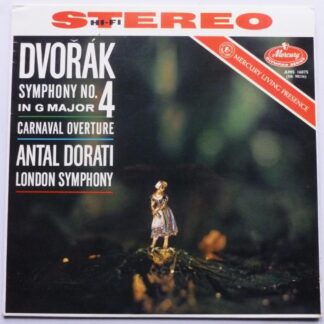 Antal Dorati Dvorak Symphony No 4 LP Mercury 16075 EX/EX 1960