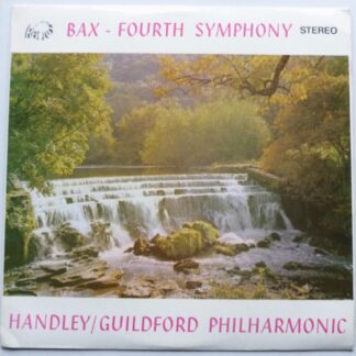 Vernon Handley Bax Fourth Symphony LP Revolution RCF002 EX/EX- 1970 sleeve is slightly bumped at bottom left corner
