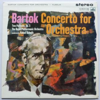 Rafael Kubelik Bartok Concerto For Orchestra Two Portraits GOLD CREAM LP HMV ASD312 EX+/EX 1969 gold cream labels