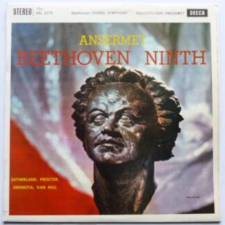 Ansermet Beethoven Ninth WBG LP Decca SXL2274 EX+/EX 1960 WBG - made in England at 6 O'Clock