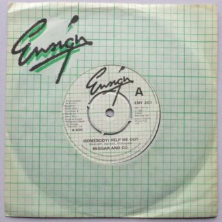 Beggar & Co Somebody Help Me Out 7" Ensign ENY201 VG+ 1981 there is a mark at the start of side two which is not audible