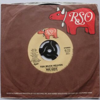 Bee Gees Too Much Heaven 7" RSO RS913 EX 1978 US pressing