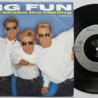 Big Fun Can't Shake The Feeling 7" Jive JIVE234 EX/VG+ 1989 picture sleeve - plastic label