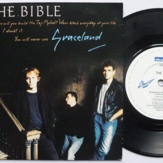 Bible Graceland 7" Chrysalis BIBS4 EX/EX 1989 picture sleeve