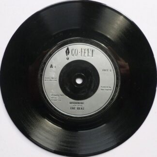 Beat Drowning 7" Go Feet FEET6 EX  1981 silver plastic label