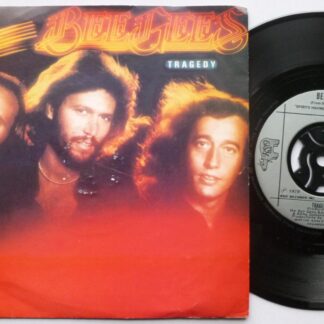 Bee Gees Tragedy 7" RSO RSO27 EX/EX 1979 French pressing in picture sleeve