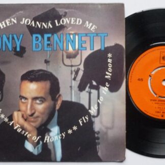 Tony Bennett When Joanna Loved Me EP CBS EP6066 VG/VG 1964 picture sleeve