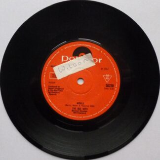 Bee Gees World 7" Polydor 56220 VG 1967 there is sticker on side one label