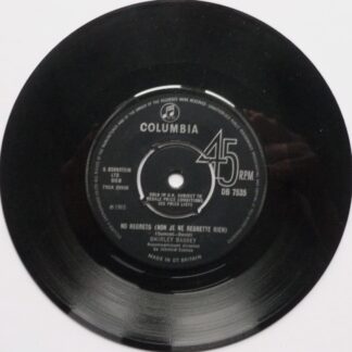 Shirley Bassey No Regrets (Non Je Ne Regrette Rien) 7" Columbia DB7535 EX  1965