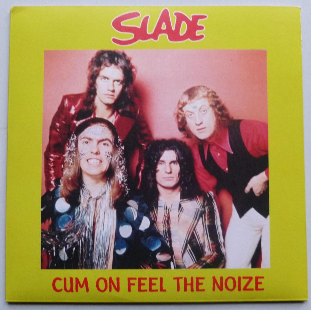Slade Cum On Feel The Noize 7" Polydor 2058339 EX/EX 1973 made in Portugal - original pressing in custom sleeve - disc has some non-sounding groove marks - Image 2