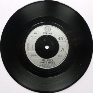 Graham Bonnet Night Games 7" Vertigo VER1 EX 1981