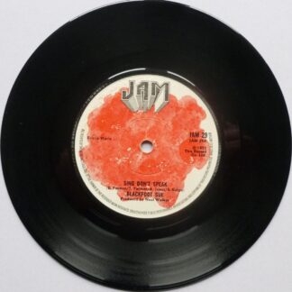 Blackfoot Sue Sing Don't Speak 7" Jam JAM29 EX  1972